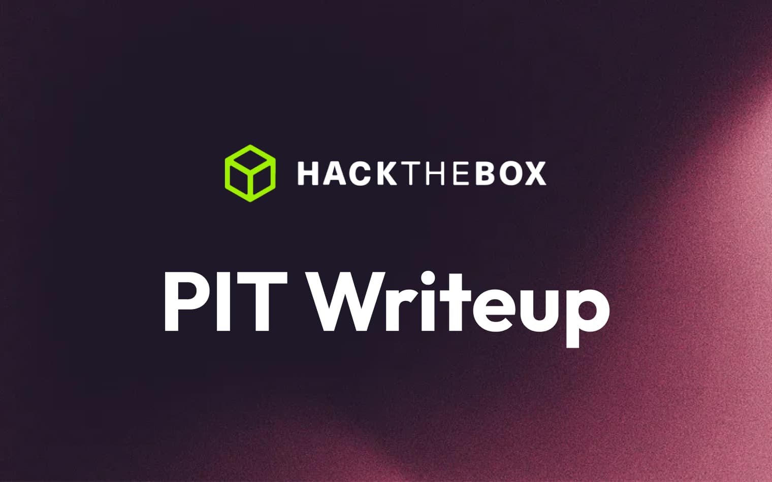Hackthebox PIT Writeup